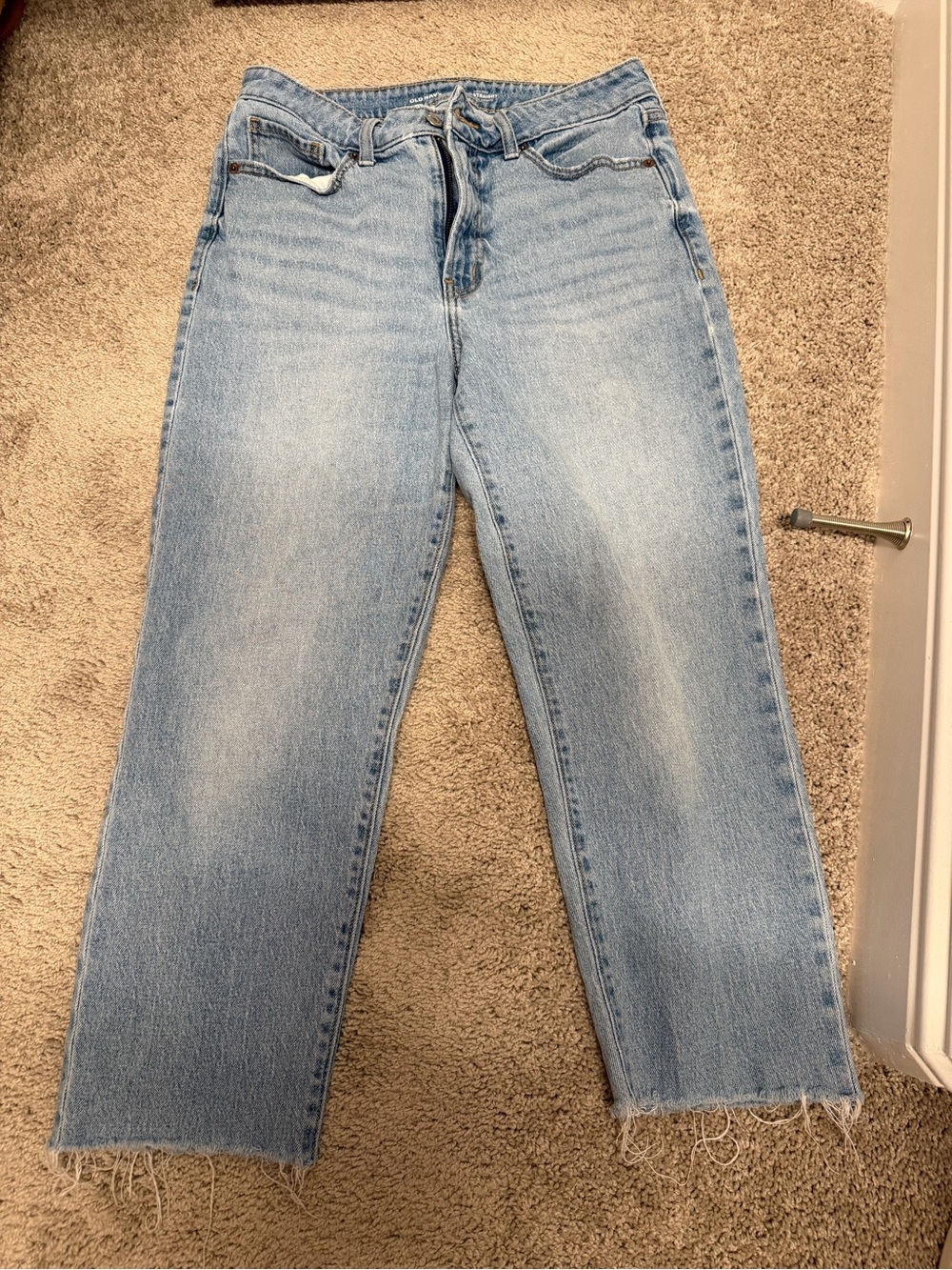 Old Navy Light Blue Straight Leg Women's Jeans